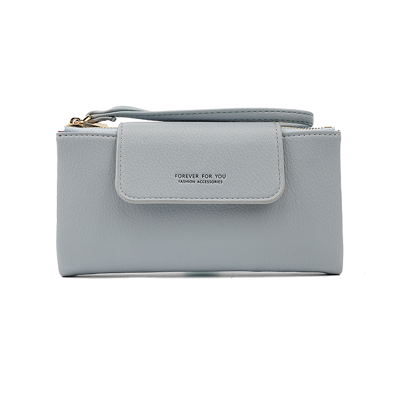 WOMENS WALLET CARD HOLDER PORTABLE WALLET LADIES PURSE WITH WRIST STRAP