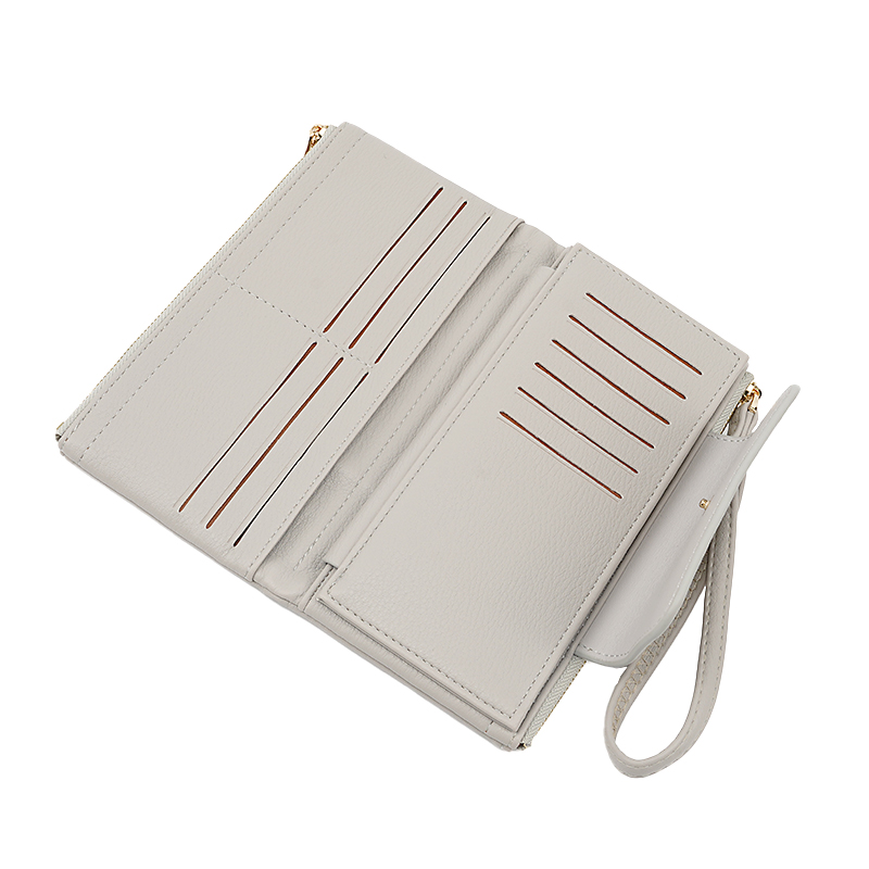 WOMENS WALLET CARD HOLDER PORTABLE WALLET LADIES PURSE WITH WRIST STRAP