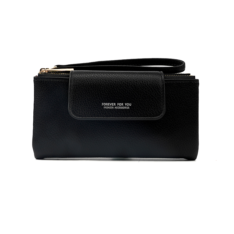WOMENS WALLET CARD HOLDER PORTABLE WALLET LADIES PURSE WITH WRIST STRAP