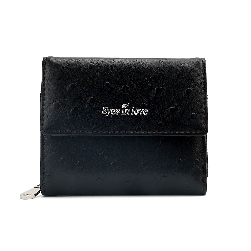 MINI FASHION WOMEN CLASSIC LEISURE WALLET SHORT PU WALLET COIN PURSE